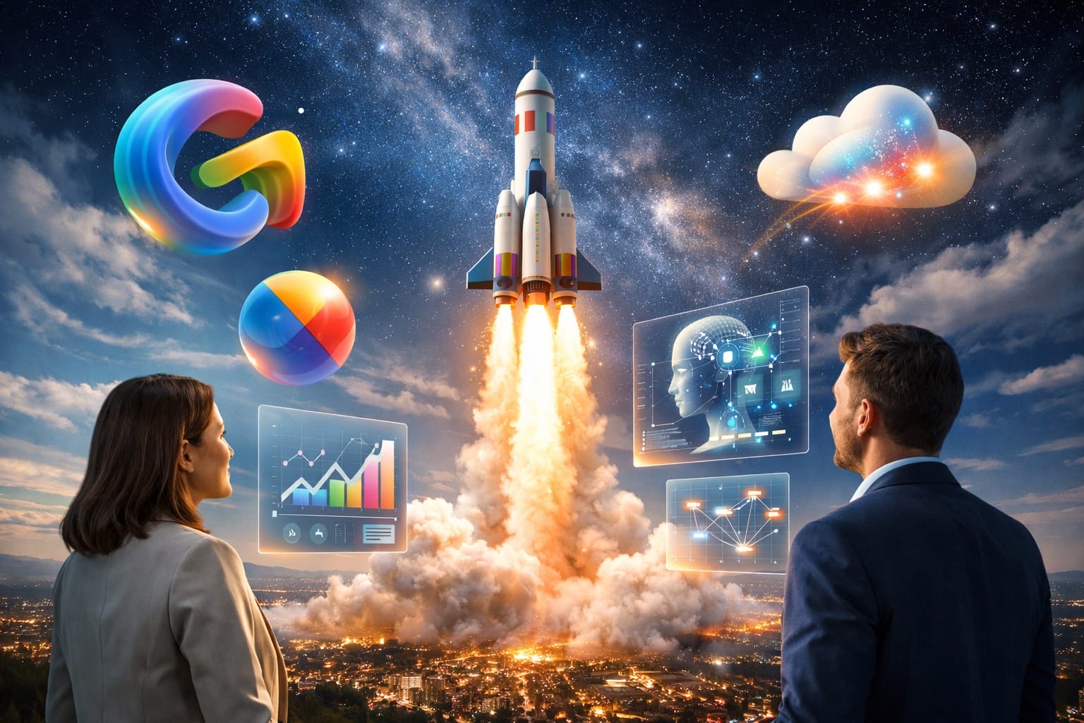 Despega tu Negocio con Gemini y la IA de Google (Gratuita y Pro)